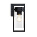 ESTEVEZ FRAME 1 LUZ IP44 E26 OUTDOOR NEGRO