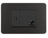 QUINZIÑO MX PLACA RESINA C/CHASIS NEGRO MATE 1 MOD