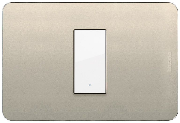 QUINZIÑO GO PLACA DE ALUMINIO COLOR PERLA 1 MOD C/CHASIS