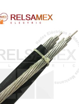 KOBREX CABLE NEUTRANEL (1+1) 6AWG AAC 600V 75° ALUMINIO AEREO