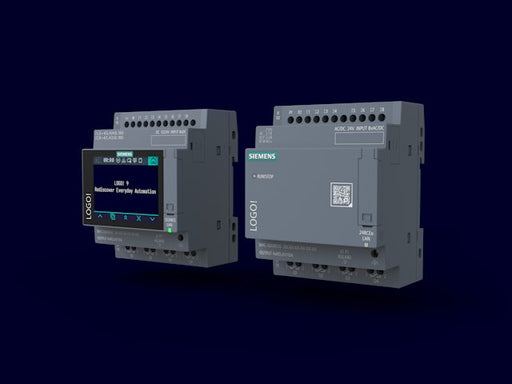 SIEMENS LOGO 12/24RCEO 8ED 4SD 12/24VDC RLY S/DISPLAY