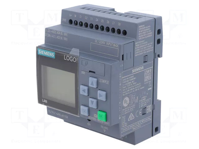 SIEMENS LOGO 12/24RCE 8ED 4SD 12/24VDC RLY