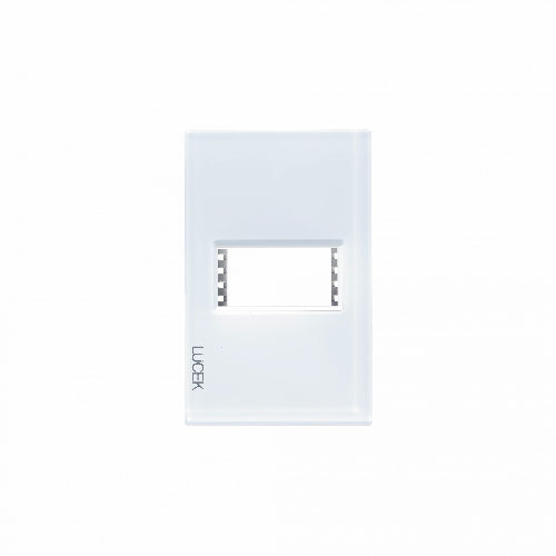 LUCEK COL PLACA 1MOD ROJO