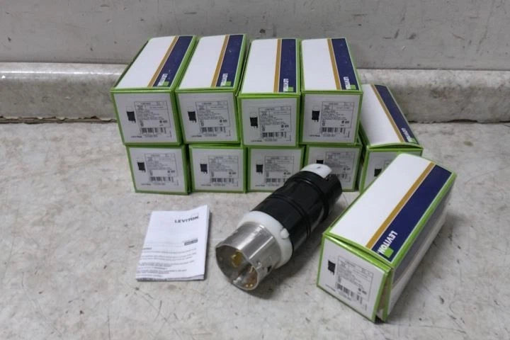 LEVITON PLACA NYLON P/RECEPTACULO REDONDO BLANCO