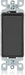 LEVITON APAGADOR DECORA DIPLEX 15AMP 120/277V NEGRO