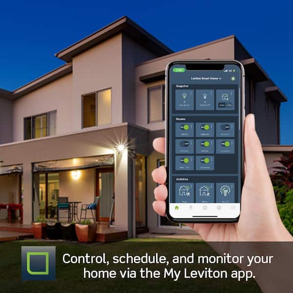 LEVITON DECORA APAGADOR 4 VIAS 15 AMP 120/277V BL