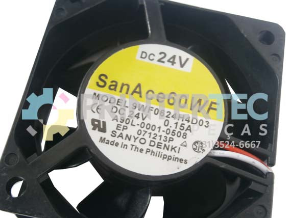 VENTILADOR 120X120X38 24VCD