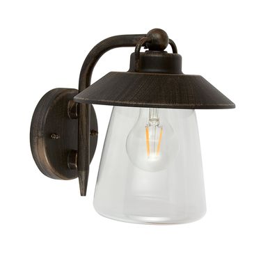 TECNOLITE EXTERIOR MURO S/L100-240VE27 SPICA FTL-3423/BA