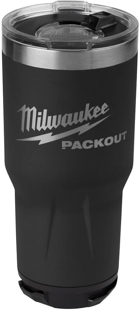 MILWAUKEE VASO PACKOUT 30OZ NEGRO