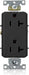 LEVITON RECEPTACULO DUPLEX DECORA 15AMP 125V NEGRO