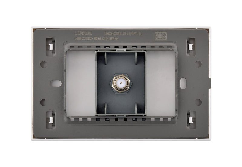 LUCEK FLAT PLACA C/TOMA DE TV PLATA