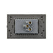 LUCEK FLAT PLACA C/CONTACTO DUPLEX BLANCA