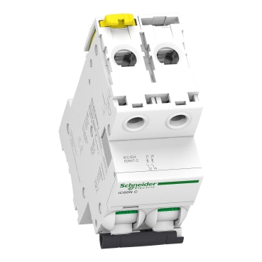 SCHNEIDER INT TERMOMAG P/RIEL 2P 40A C 6KA 440VAC 72VDC IC60N