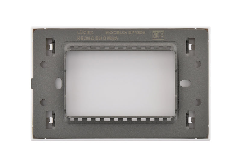 LUCEK FLAT PLACA CIEGA BLANCA
