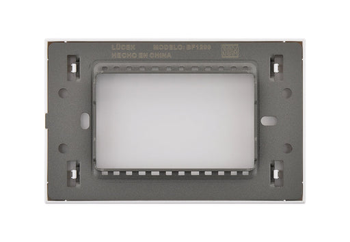 LUCEK FLAT PLACA CIEGA BLANCA