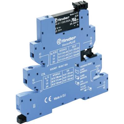 FINDER REL EDO SOLIDO 60A 1F 24-280VAC CTRL 90-280VAC P/PANEL ZC