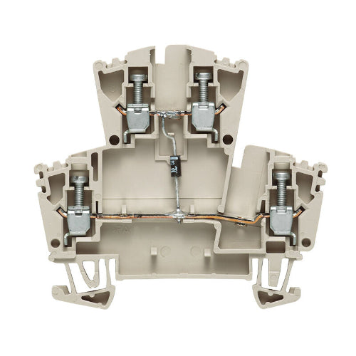 WEIDMULLER CINTURON PLASTICO 135/2.5 NATURAL PAQ. 100 PZAS