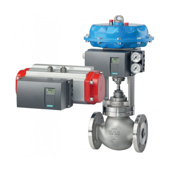 SIEMENS SIPART PS2 FF DA POSICIONADOR EFECTO DOBLE