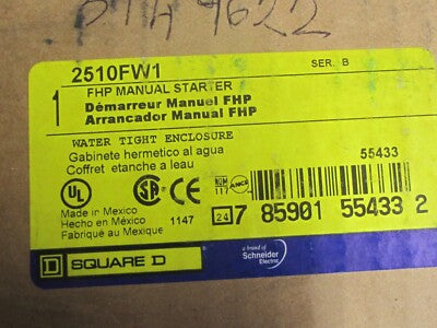 SQUARE D ARRANCADOR MANUAL 1P 1HP ESTANDAR