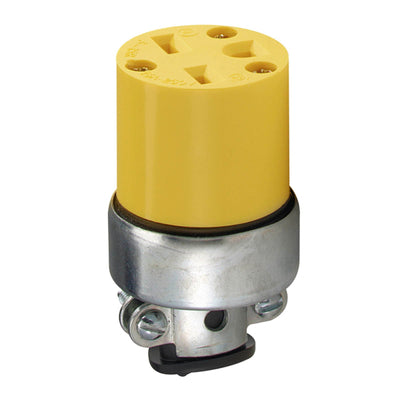 ARROW HART CONECTOR DE VINYL AMARILLO 2P3H+T 15A 250V CA