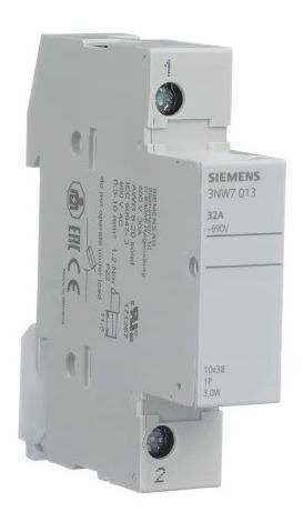 SIEMENS PORTAFUSIBLE 10X38mm 1 POLO