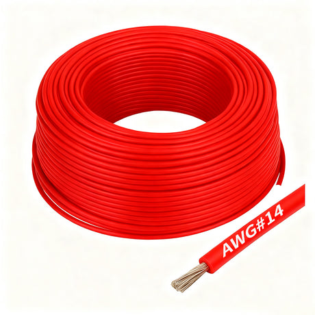 CONDUMEX CABLE 2 ROJO THHW ROLLO 100 MTS