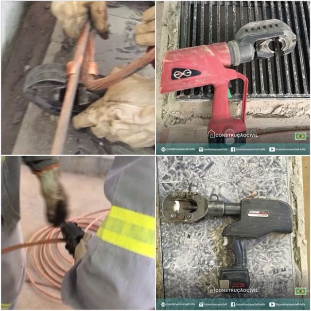 BURNDY CONECTOR DE TIERRA PINZA DE TIERRA COBRE