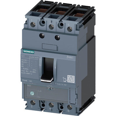 SIEMENS INTERRUPTOR Icu=55kA 3P In=125 A