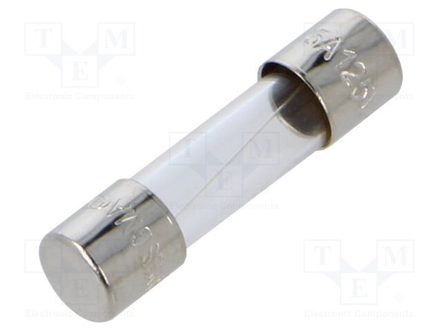 BUSS FUSIBLE MINI CRISTAL 250V ACC 100MA GDB-100MA