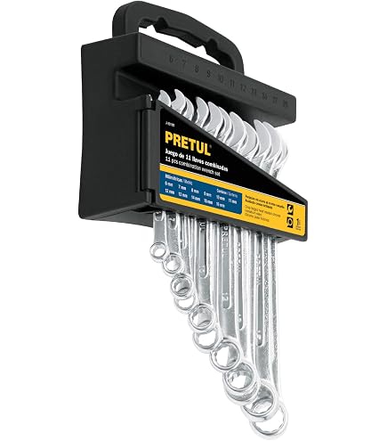 PRETUL LLAVE COMBINADA STD 15/16 SATINADA