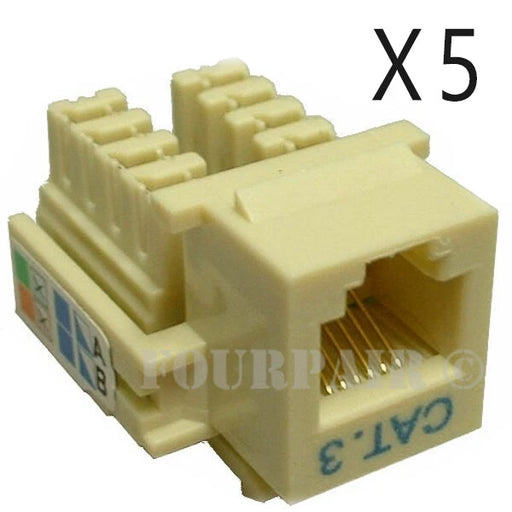LEVITON MODULOS TOMA TELEFONICA RJ11 MARFIL