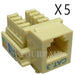 LEVITON MODULOS TOMA TELEFONICA RJ11 MARFIL