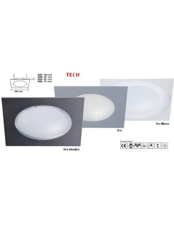 LJ DOWNLIGHT 7W P/BOTE8 120VAC 4000K DIAM 11CM H5.5CM