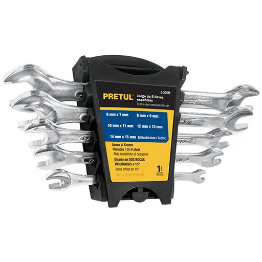 PRETUL LLAVE COMBINADA MILIMETRICA 15MM