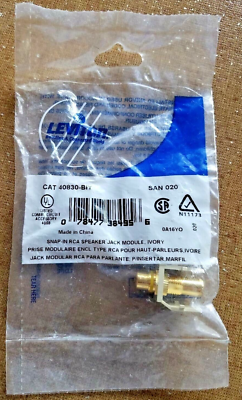 LEVITON CIEN MODULO TELEFONICO CAT. 3 MARFIL