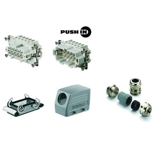 WEIDMULLER TOMACORRIENTE PUSH IN HDC-KIT HE-P 10.110