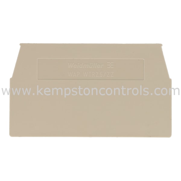WEIDMULLER ETIQUETA P/CLEMA DEK 5 FW L" HORIZ. PLANILLA DE 50 PZ