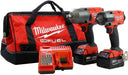 MILWAUKEE M18 FUEL 1/2" LLAVE DE IMPACTO DE PAR MEDIO CON KIT DE