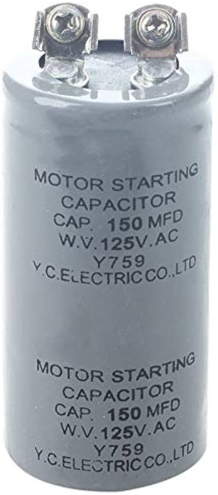 CAPACITOR DE ARRANQUE 150 mFds 125V