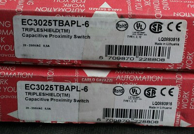 CARLO GAVAZZI SENSOR INDUCTIVO M12x50 SCR NA RAS SN2mm INOX CABLE 2P 2MTS PVC