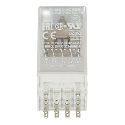 ABB CR-M024AC4 RELEVADOR ENCAPSULADO MINIATURA ALIMENTACION 24 VCA CON 4 C/O
