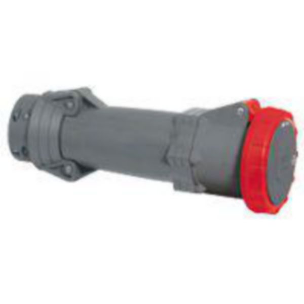LEGRAND TOMA AEREA 3P+T 380/415V 125A 6H ROJO IP66/67 TEMPRA