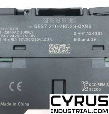 SIEMENS S7-200 CPU226 AC 24DI DC 16DO RELE 2 PUERTOS PPI