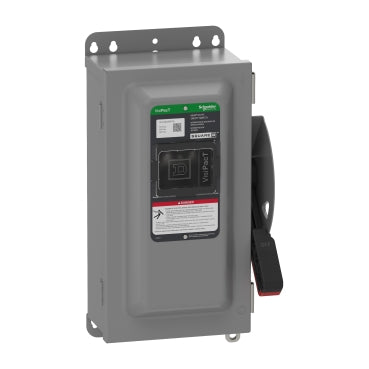 SQUARE-D INTERRUPTOR DE SEGURIDAD 3X60A 600V NEMA 12