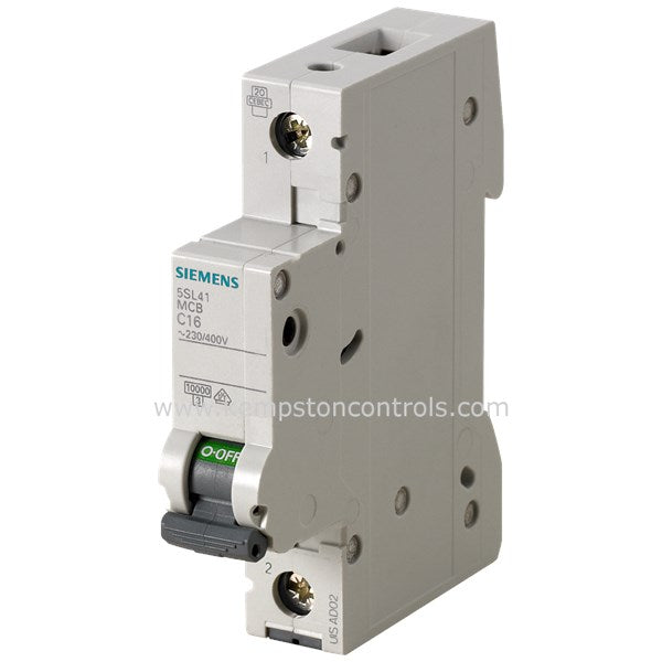 SIEMENS INT TERMOMAG P/RIEL 1P 4A D 10kA 440VAC 60VDC