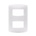 LEVITON MODULAR PLACA 2 MODULOS BLANCO