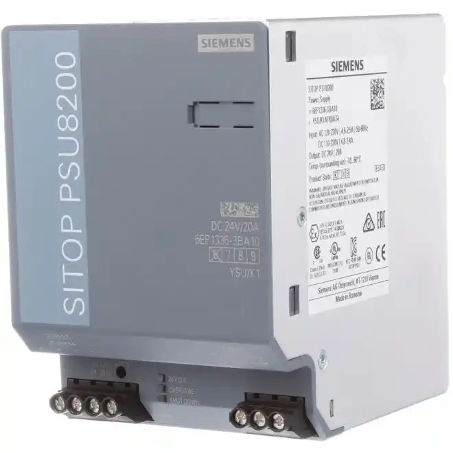 SIEMENS SITOP POWER SUPPLY 120-230VAC/24VDC 20A