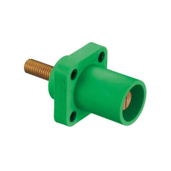 HUBBELL CLAVIJA 1POLO P/PANEL TIPO ESPIGA AZUL