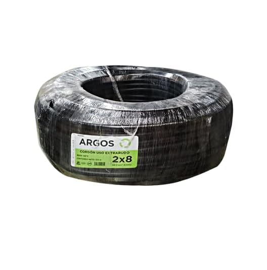 CABLE USO RUDO ARGOS 2X8 AWG NEGRO