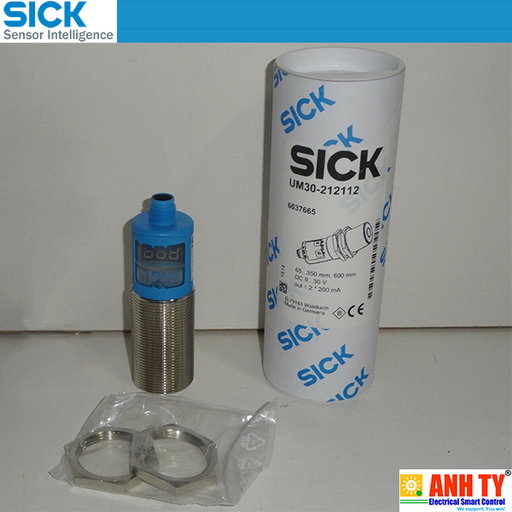 SICK UM30-213112 6037666 ULTRASONIC SENSOR M30 9-30VDC 2-PNP